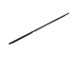 Genuine BMW Outer Weatherstrip, Rear Lef - 51357207843 - Gloss Black