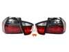 Depo Euro Blackline Tail Lights - Red/Smoke 344-1903F4BS-SR View 2