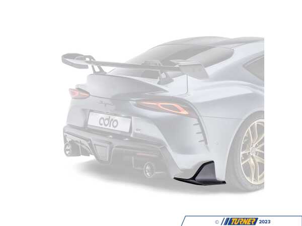 ADRO INC. Adro Rear Bumper Winglets - Toyota GR Supra A18A20-1301
