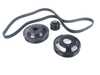 VAC Motorsports VAC - E36 M3 (EURO) UNDERDRIVE POWER PULLEY SET Valeo S50B30 VAC-UPPS-E36E-V- View 4