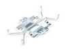 Bosch Bosch Blue Semi-Metallic Brake Pads With Hardware - Rear - BMW E60 E70 E71 F15 F16 BE1042H View 3