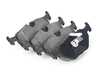 Bosch Bosch QuietCast Semi-Metallic Brake Pads - Rear - BMW E39 525i 528i 530i 540i BP1239 View 2