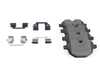 Bosch Bosch Blue Semi-Metallic Brake Pads With Hardware - Rear - BMW F10 F25/26 G01 G02 G30 BE1473H View 5