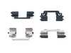 Bosch Bosch Blue Semi-Metallic Brake Pads With Hardware - Rear - BMW F10 F25/26 G01 G02 G30 BE1473H View 6