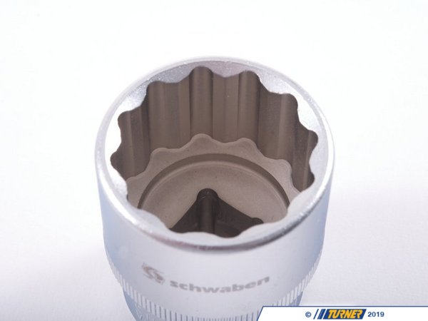 Schwaben Schwaben 30mm 12-Point Deep Socket, 1/2" Drive S-1230S