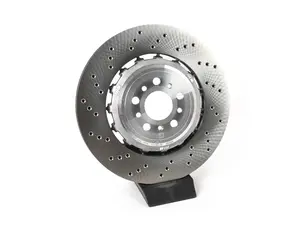 Genuine BMW Drill Brake Rotor - Rear Left (370x24mm) 