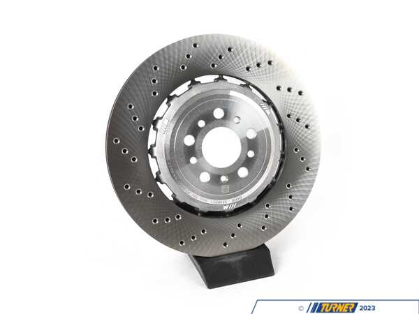 Genuine BMW Genuine BMW Drill Brake Rotor - Rear Left (370x24mm)  34207889663