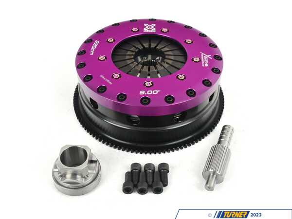XClutch 9" Twin Disc Clutch Kit - Solid Organic Discs XKBM23596-2G