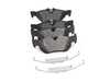 Bosch Bosch Blue Semi-Metallic Brake Pads With Hardware - Rear - BMW E82/88 128, E9X 323/325/328, E84 X1 28i BE1267H View 1