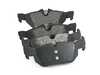 Bosch Bosch Blue Semi-Metallic Brake Pads With Hardware - Rear - BMW E82/88 128, E9X 323/325/328, E84 X1 28i BE1267H View 4