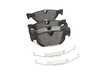 Bosch Bosch Blue Semi-Metallic Brake Pads With Hardware - Rear - BMW E82/88 128i, E9X 328i/xi, E84 X1 28i BE1171H View 1