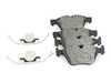 Bosch Bosch QuietCast Semi-Metallic Brake Pads - Front - BMW E82/88 128i BP1061A View 1