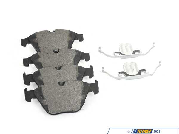 Bosch Bosch Blue Semi-Metallic Brake Pads With Hardware - Front - E9X 328, E84 28i BE1260CH
