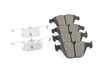 Bosch Bosch QuietCast Ceramic Brake Pads - Front - BMW E82 1M, E9X M3 BC918 View 1