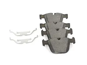 Bosch Blue Semi-Metallic Brake Pads With Hardware - Rear - E82 1M, E9X M3, E6X M5/M6