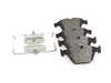 Bosch Bosch Blue Semi-metallic Brake Pads With Hardware - Front - BMW E82 1M, E9X M3 BE918H View 1