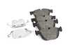 Bosch Bosch Blue Semi-Metallic Brake Pads With Hardware - Front - BMW E70/71 F15/16 X5 X6 BE1294H View 1