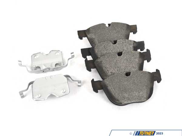 Bosch Bosch Blue Semi-Metallic Brake Pads With Hardware - Front - BMW E70/71 F15/16 X5 X6 BE1294H