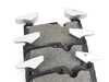 Bosch Bosch Blue Semi-Metallic Brake Pads With Hardware - Front - BMW F3X 335 340 435 440, F8X M3 M4 BE1609H View 4