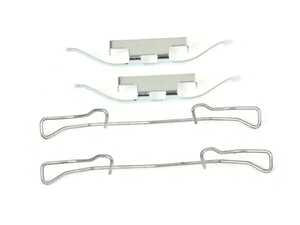 Bosch Blue Semi-Metallic Brake Pads With Hardware - Rear - BMW E36 E46 Z4