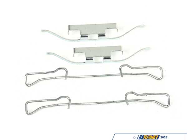Bosch Bosch Blue Semi-Metallic Brake Pads With Hardware - Rear - BMW E36 E46 Z4 BE763H