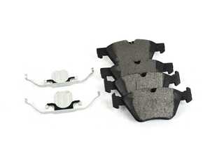 Bosch Blue Semi-Metallic Brake Pads With Hardware - Front - BMW E82/88 128i