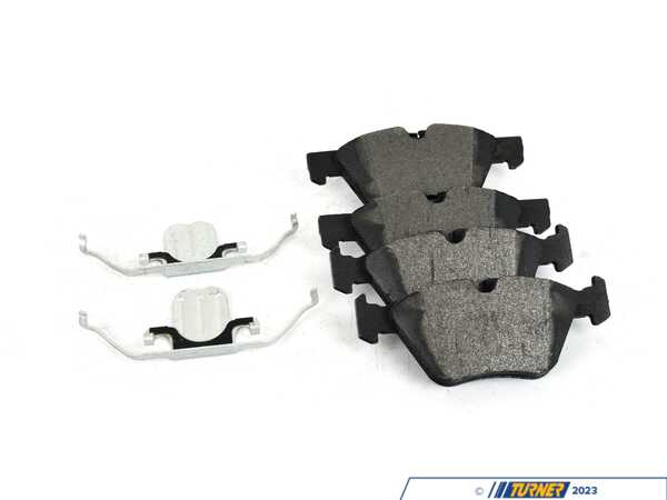 Bosch Bosch Blue Semi-Metallic Brake Pads With Hardware - Front - BMW E82/88 128i BE1061AH