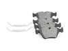 Bosch Bosch Blue Semi-Metallic Brake Pads With Hardware - Front - BMW E46 330, E83 X3, E85/86 Z4 3.0si BE946H View 1
