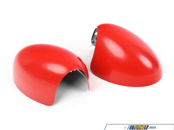 ECS Mirror Cap JCW Red - Set 51167030715R