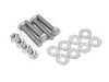 Megan Racing Megan Supremo Axle Back Exhaust - Black Chrome Tips - E46 M3 MRABEBE46M30EBC View 2
