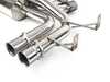Megan Racing Megan Supremo Axle Back Exhaust - Black Chrome Tips - E46 M3 MRABEBE46M30EBC View 6