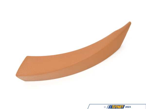 Genuine BMW Genuine BMW Trim Cover, Pull Strap, Right Walnuss - 51417266183 - E89 51417266183