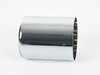 Genuine MINI EXHAUST PIPE TIP, HIGH-GLOSS 18308682297 View 3