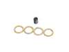 NM Engineering Stainless Steel Braided Brake Line Kit - Translucent RED  h.bmwm.4.068.Tre View 2
