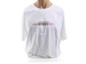 MINI JCW MEN'S Logo T Shirt Logo White - XXL