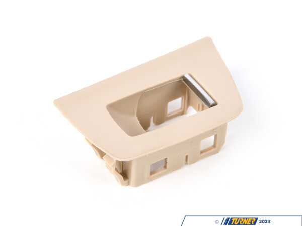 Genuine BMW TRIM FOR POWER WINDOW, RIGHT 51427438806