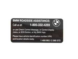 BMW ROADSIDE ASSISTANCE TRUN