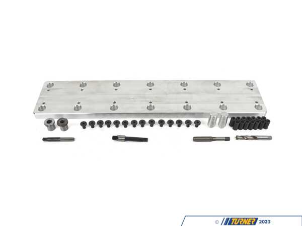 VAC Motorsports Head Bolt Thread Repair Fixture W/ Timesert Kit - BMW M20/M5X/S5X VAC07HBTRFM54TK