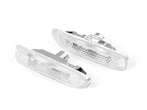 Anzo Side Marker Lights Clear - E46 3-Series Pre-LCI