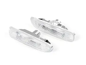 Anzo Side Marker Lights Clear - E46 3-Series Pre-LCI