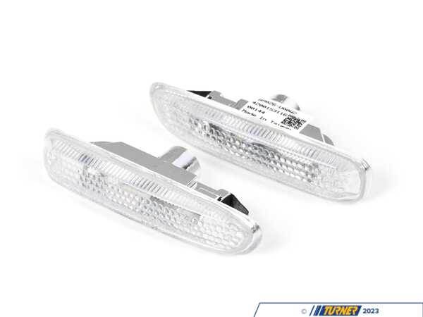 Anzo Anzo Side Marker Lights Clear - E46 3-Series Pre-LCI anz511024