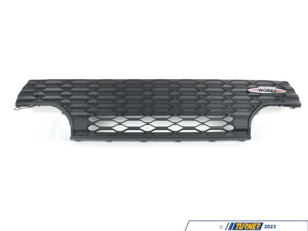 Genuine MINI BUMPER GRILLE, FRONT CENTER - JCW  51119450618