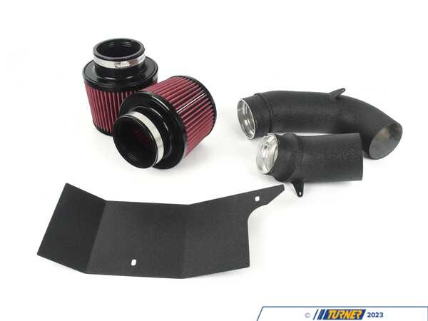 Burger Motorsports BMS Elite F97 X3M & F98 X4M Performance Intake - Red Filters - Matte Black Piping BMSF97REDBLK