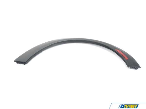 Genuine MINI COVER, WHEEL ARCH, REAR LEFT 51115A3C801