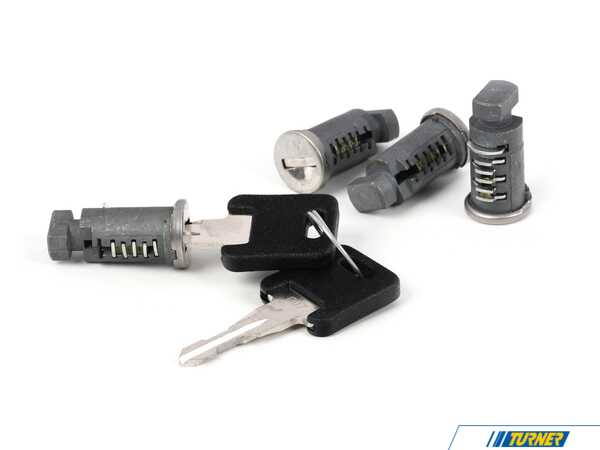 Genuine MINI Key & Set of 4 Cylinders / Roof Rack  82795A08687