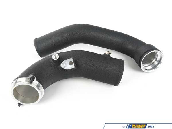 Active Autowerke BMW B58 3.0L Charge Pipe - Wrinkle Black 15-007