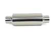 Vibrant Performance Stainless Steel Bottle-Style Resonator - 3in Inlet/Outlet X 18in Long W/ 5in OD Resonator Body 17950 View 1