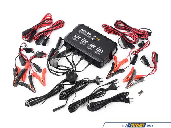 NOCO GENIUS 4 Bank 6 Volt / 12 Volt 8A Battery Charger - NOCO GENIUS2X4