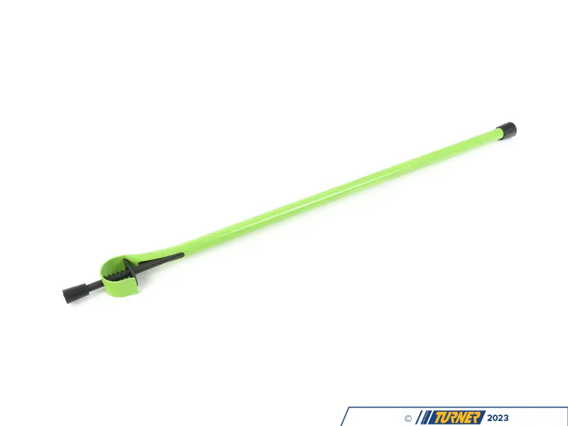 V387G - Lime Green Hood Prop - Adjustable | Turner Motorsport