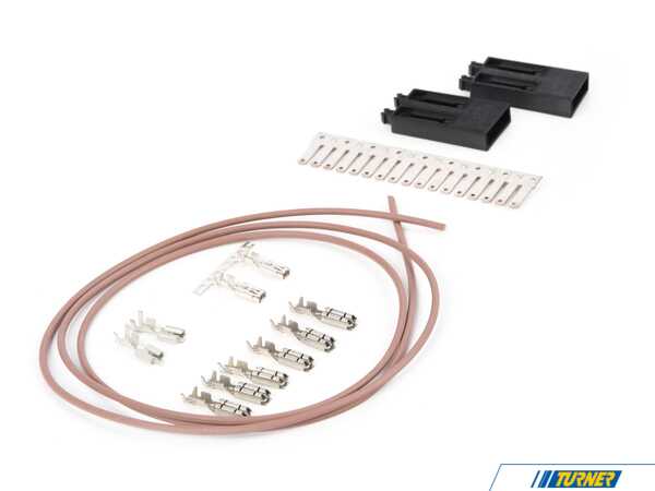 Genuine BMW Taillight Ground Kit (Complete for both Left and Right Taillights) 1 required per Car, E46 323i (from 9/01), 325i/Xi (from 9/01), 328i (from 9/01), 330i (from 9/01), 330Xi (from 9/01) (Includes all connectors, insulators, and wire to complete ground conn 263046210